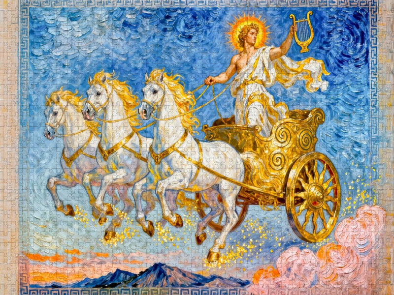Götter des Olymps – Epische Mythologie - CALVENDO Foto-Puzzle'