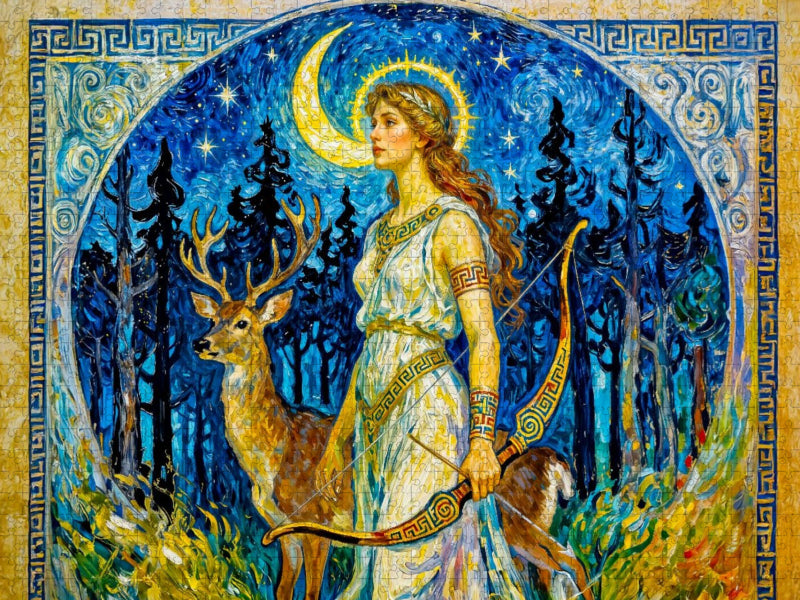 Artemis - Göttin der Jagd - CALVENDO Foto-Puzzle'