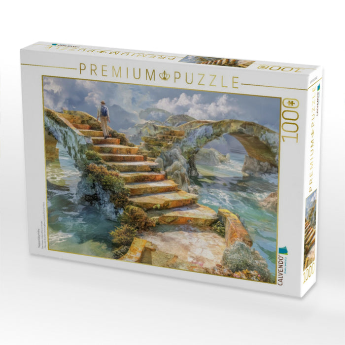Treppenlabyrinthe - CALVENDO Foto-Puzzle'