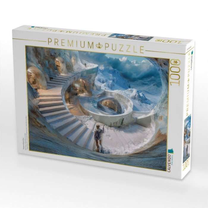 Treppenlabyrinthe - CALVENDO Foto-Puzzle'