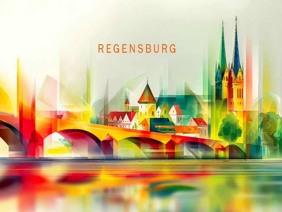 Regensburg - CALVENDO Foto-Puzzle'
