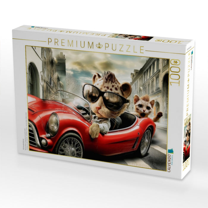Rückwärtsfahrer - CALVENDO Foto-Puzzle'