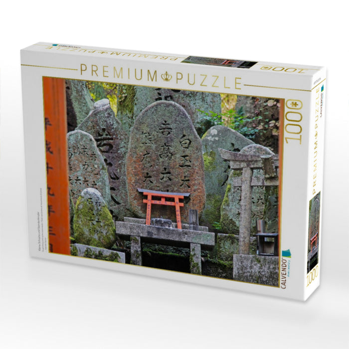 Kleine Schreine und Steindenkmäler - CALVENDO Foto-Puzzle'