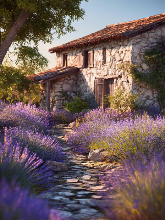 Ein Dorf im Duft der Provence - CALVENDO Foto-Puzzle'