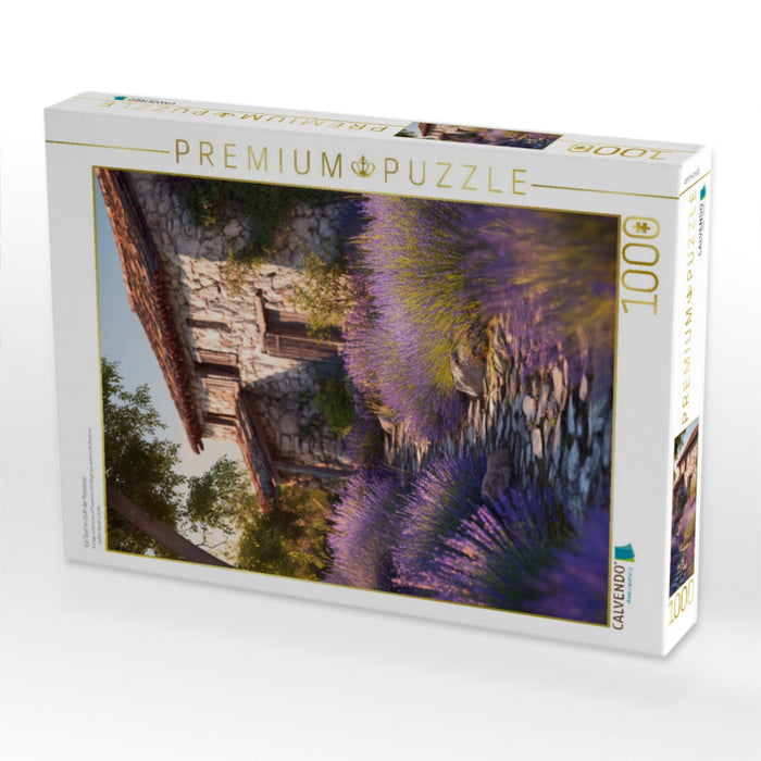 Ein Dorf im Duft der Provence - CALVENDO Foto-Puzzle'