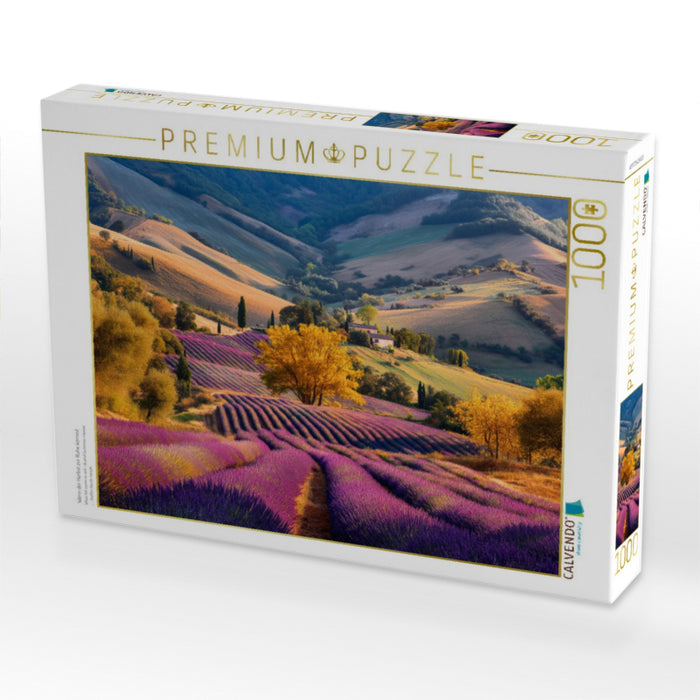 Wenn der Herbst zur Ruhe kommt - CALVENDO Foto-Puzzle'