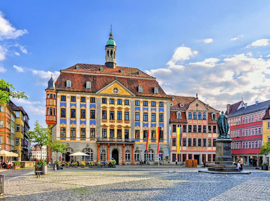 Coburger Rathaus am Marktplatz - CALVENDO Foto-Puzzle'
