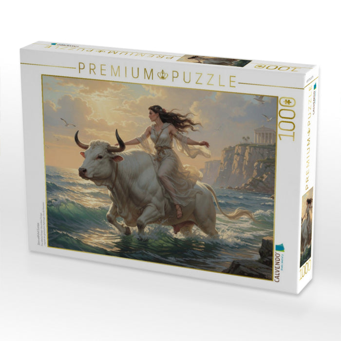 Zeus entführt Europa - CALVENDO Foto-Puzzle'
