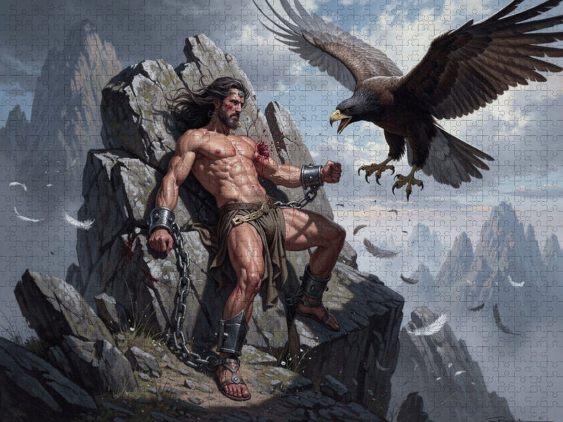 Die Leiden des Prometheus - CALVENDO Foto-Puzzle'