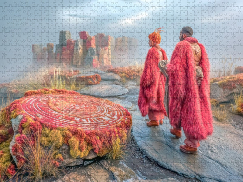 Mystische Kraftorte - CALVENDO Foto-Puzzle'
