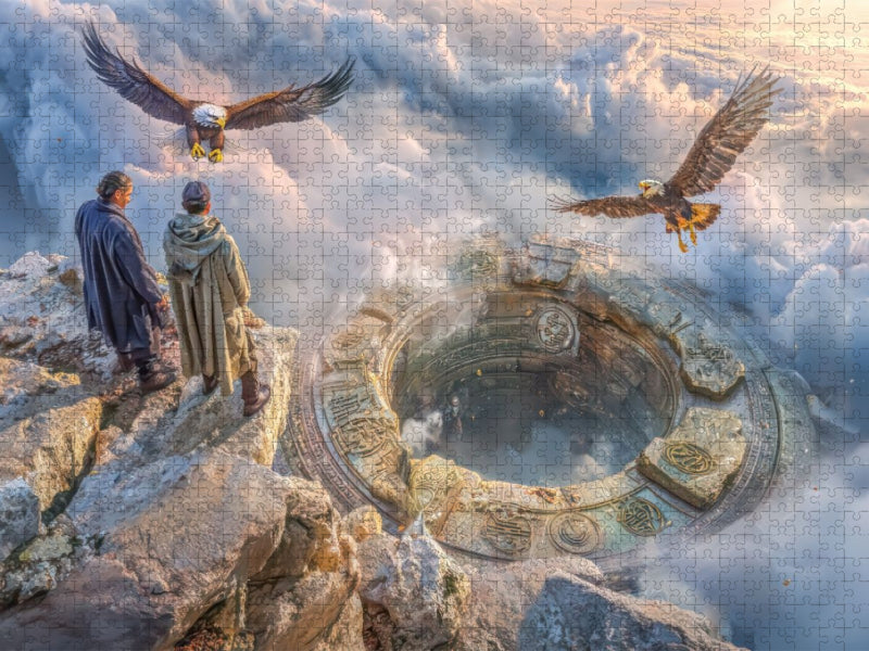 Mystische Kraftorte - CALVENDO Foto-Puzzle'