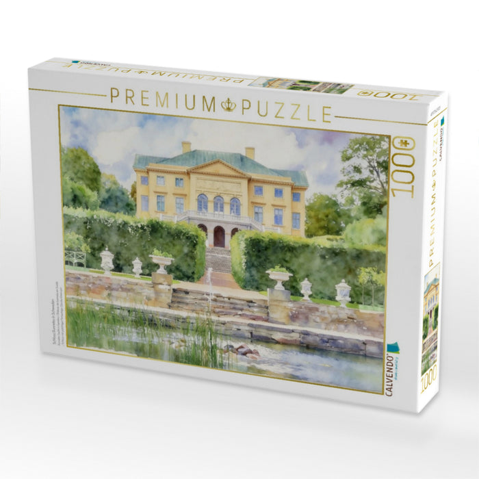 Schloss Gunnebo in Schweden - CALVENDO Foto-Puzzle'