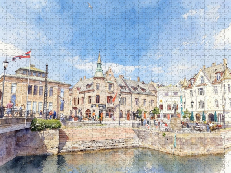 Ålesund - CALVENDO Foto-Puzzle'