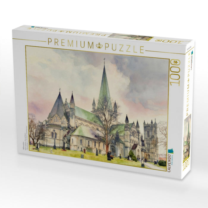 Nidarosdom - CALVENDO Foto-Puzzle'