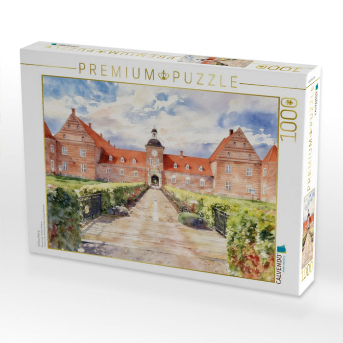 Schloss Ulstrup - CALVENDO Foto-Puzzle'