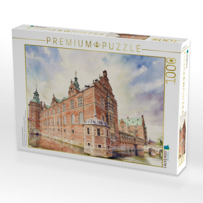 Schloss Frederiksborg, Hillerød - CALVENDO Foto-Puzzle'