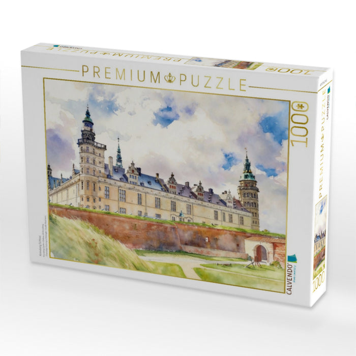 Kronsborg Schloss - CALVENDO Foto-Puzzle'