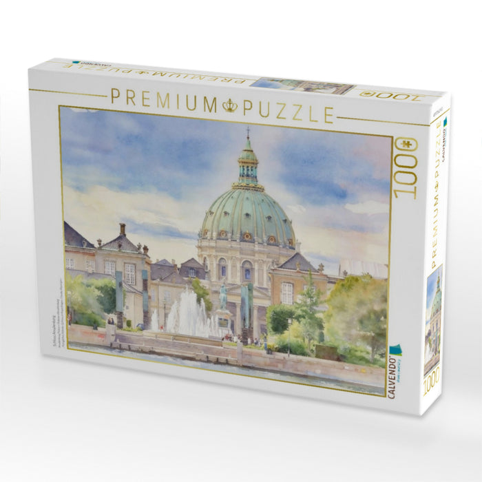Schloss Amalienborg - CALVENDO Foto-Puzzle'