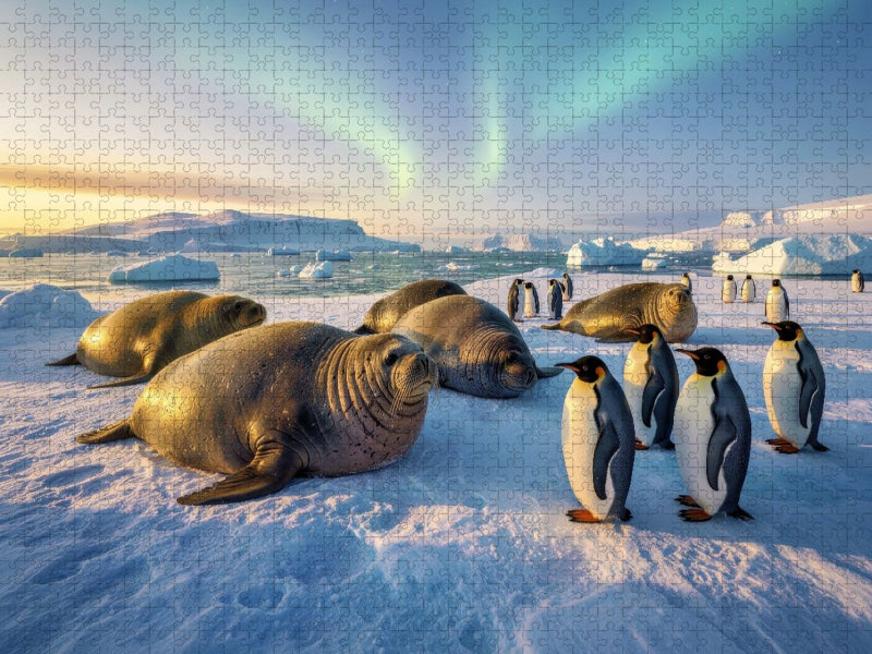 Wenn Größe Stil hat – dann ist es ein See - Elefant. - CALVENDO Foto-Puzzle'