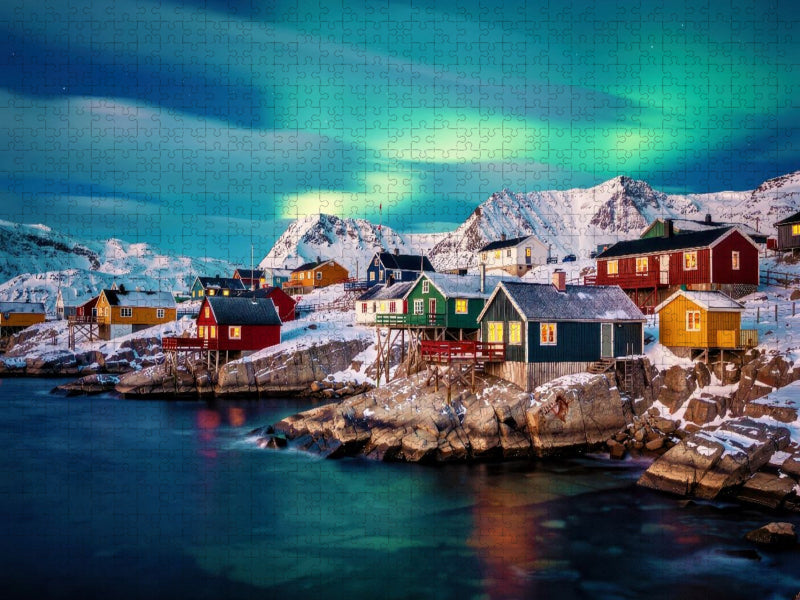 Ein Motiv aus dem Kalender Langzeitbelichtung vor Grönland - CALVENDO Foto-Puzzle'