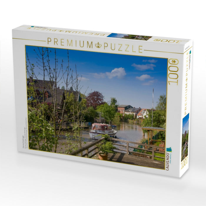 Este bei Estebrügge - CALVENDO Foto-Puzzle'