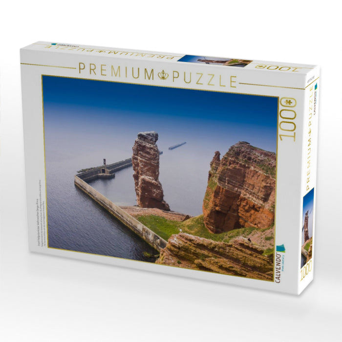 Insel Helgoland,das Wahrzeichen lange Anna - CALVENDO Foto-Puzzle'