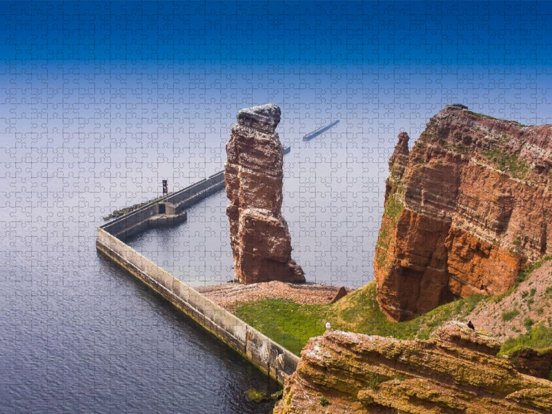 Insel Helgoland,das Wahrzeichen lange Anna - CALVENDO Foto-Puzzle'