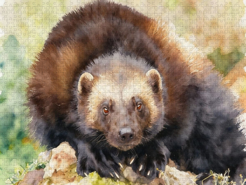 Vielfraß - CALVENDO Foto-Puzzle'