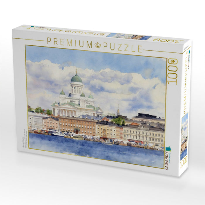 Dom zu Helsinki - CALVENDO Foto-Puzzle'