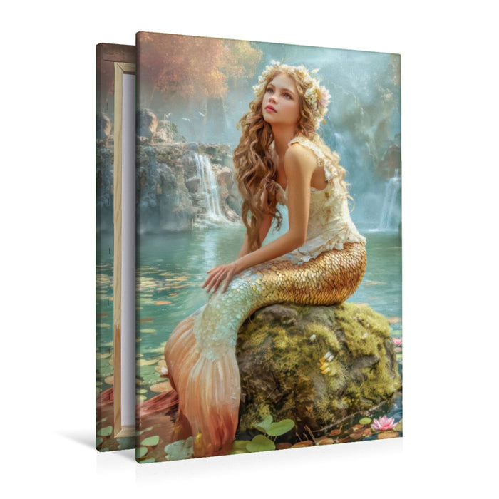 Premium Textil-Leinwand Frauenfiguren