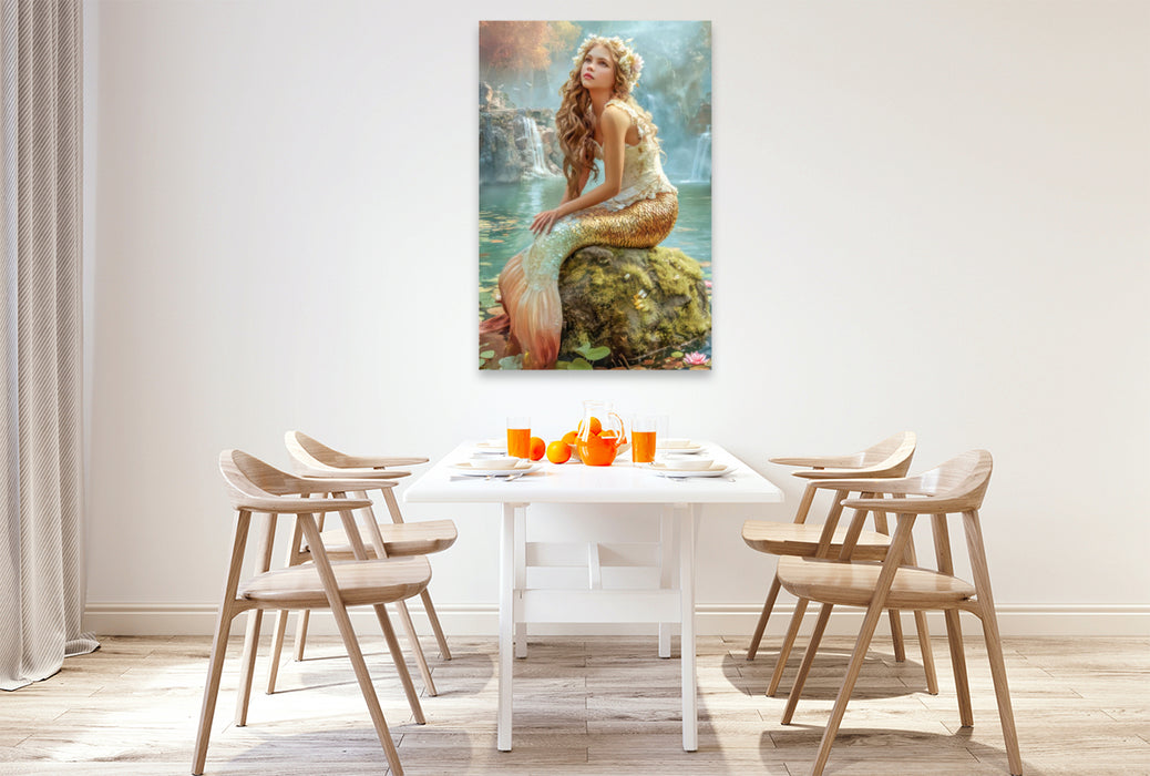 Premium Textil-Leinwand Frauenfiguren