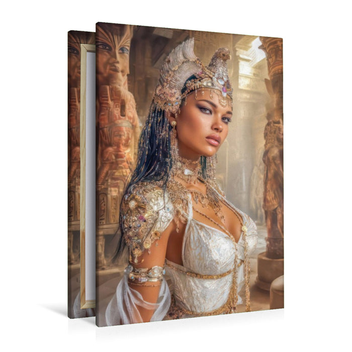 Premium Textil-Leinwand Frauenfiguren