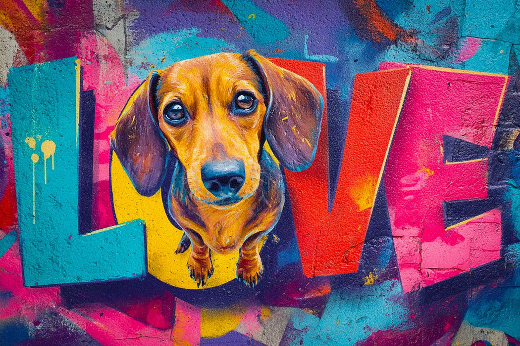 Premium Textil-Leinwand Rocky