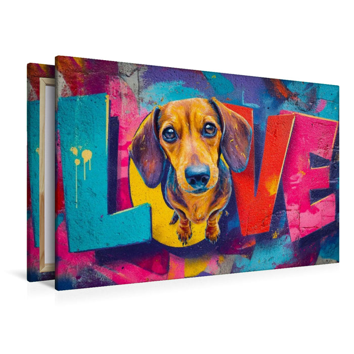 Premium Textil-Leinwand Rocky