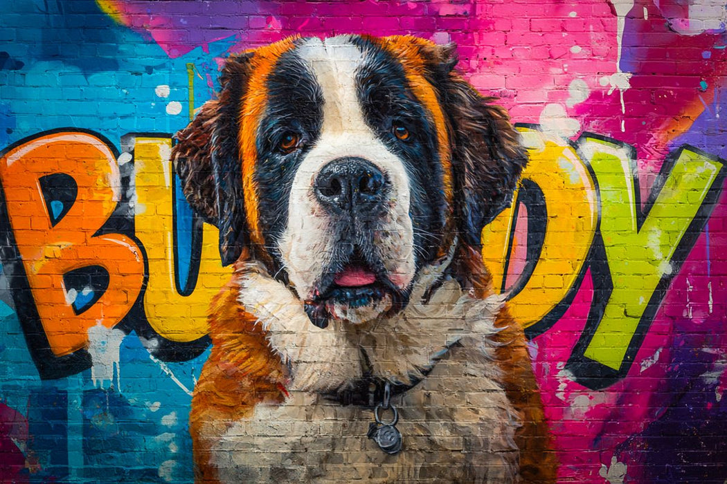 Premium Textil-Leinwand Milo