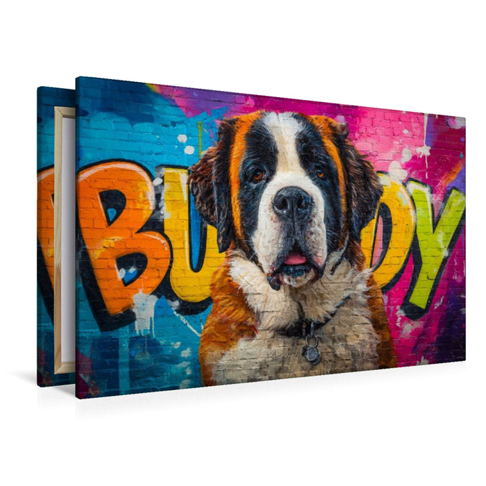 Premium Textil-Leinwand Milo