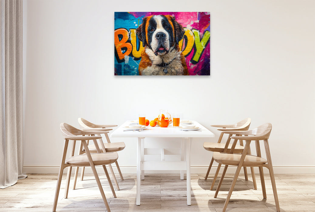 Premium Textil-Leinwand Milo