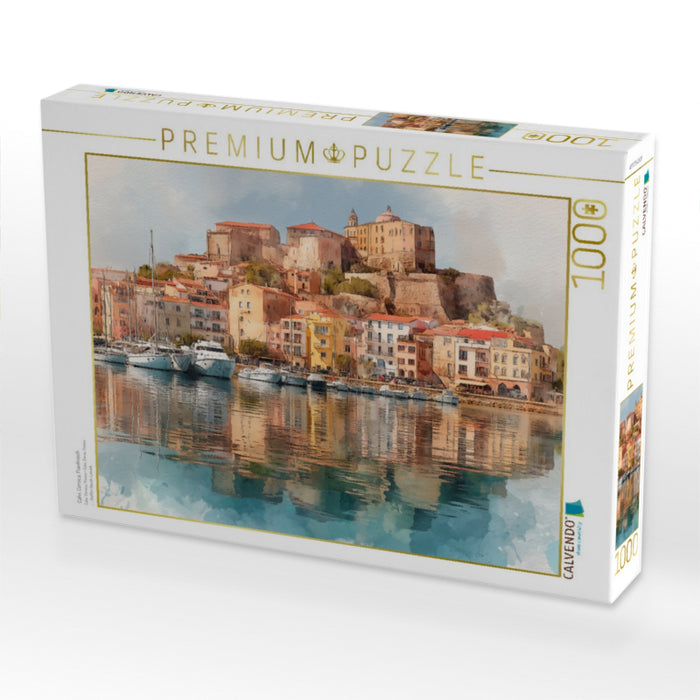 Calvi, Corsica, Frankreich - CALVENDO Foto-Puzzle'