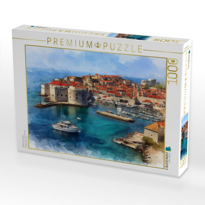 Dubrovnik, Croatien - CALVENDO Foto-Puzzle'