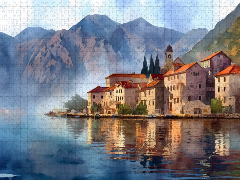 Kotor, Montenegro - CALVENDO Foto-Puzzle'