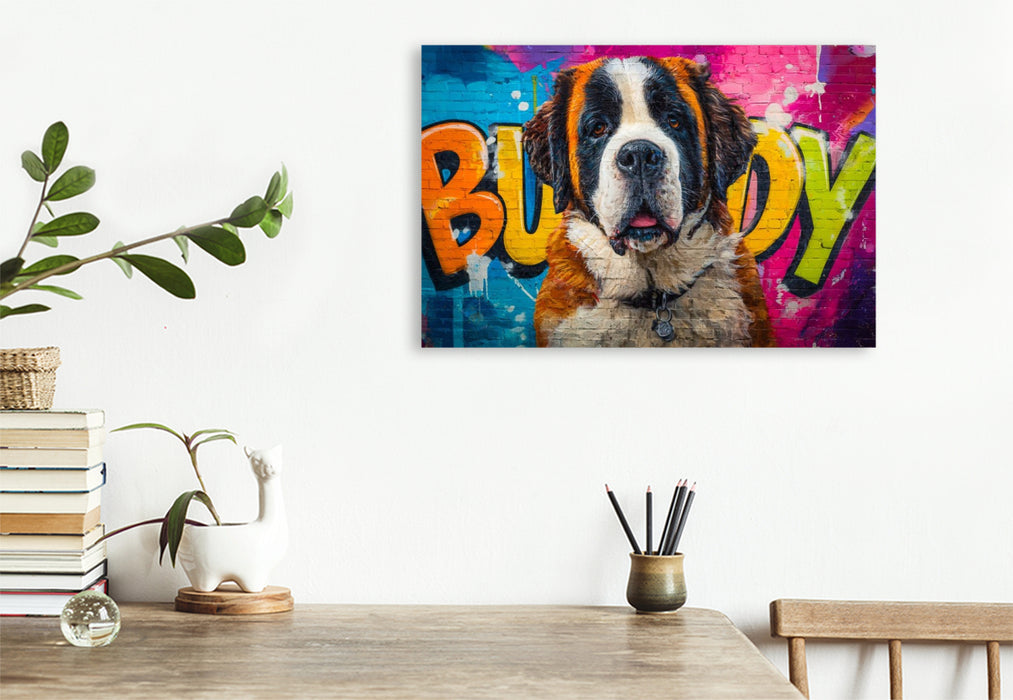 Premium Textil-Leinwand Milo