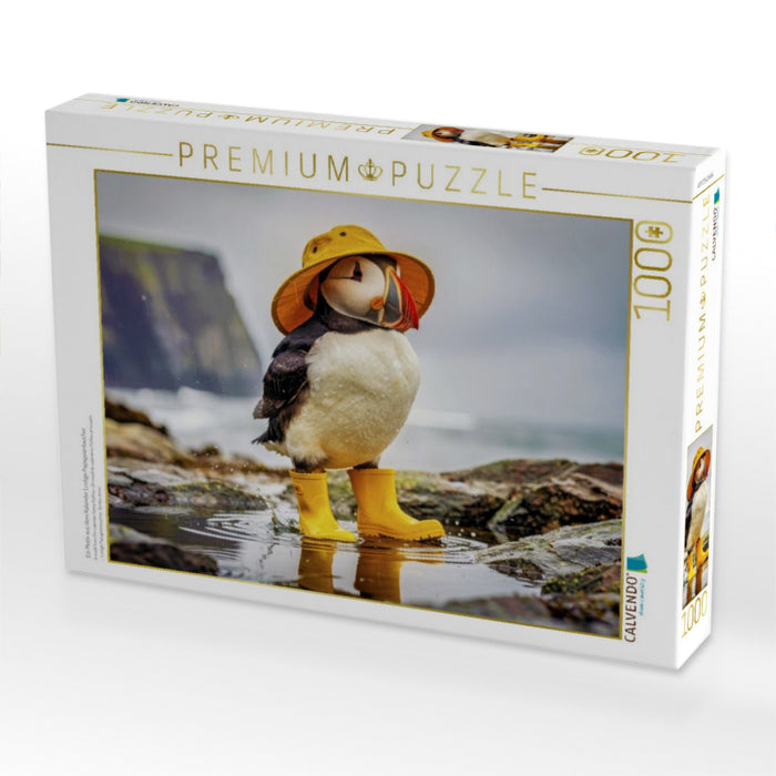 Ein Motiv aus dem Kalender Lustige Papageientaucher - CALVENDO Foto-Puzzle'