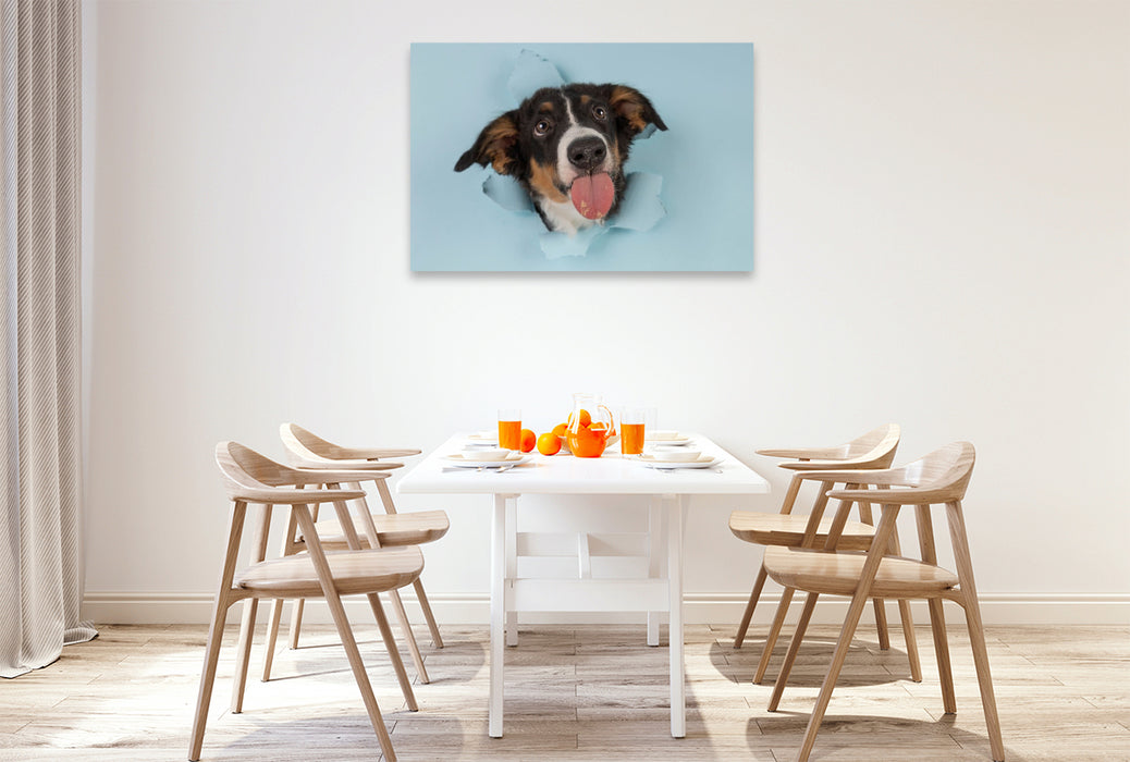 Premium Textil-Leinwand Tadaaaa.