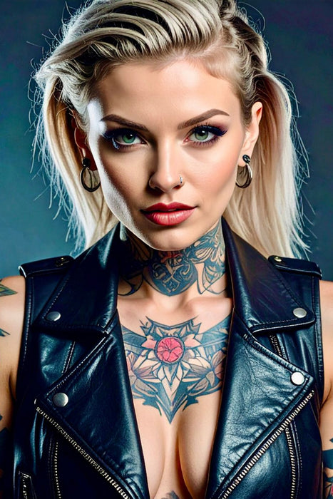 Premium Textil-Leinwand Aura