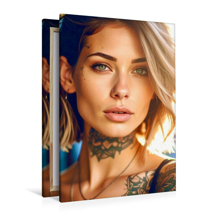 Premium Textil-Leinwand Seduction
