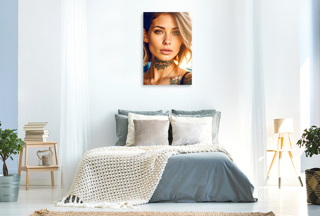 Premium Textil-Leinwand Seduction