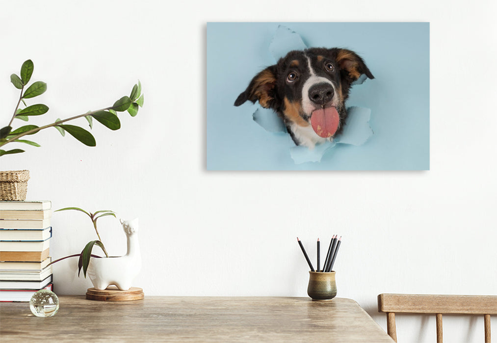 Premium Textil-Leinwand Tadaaaa.