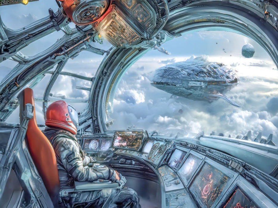 Science Fiction Reise - CALVENDO Foto-Puzzle'