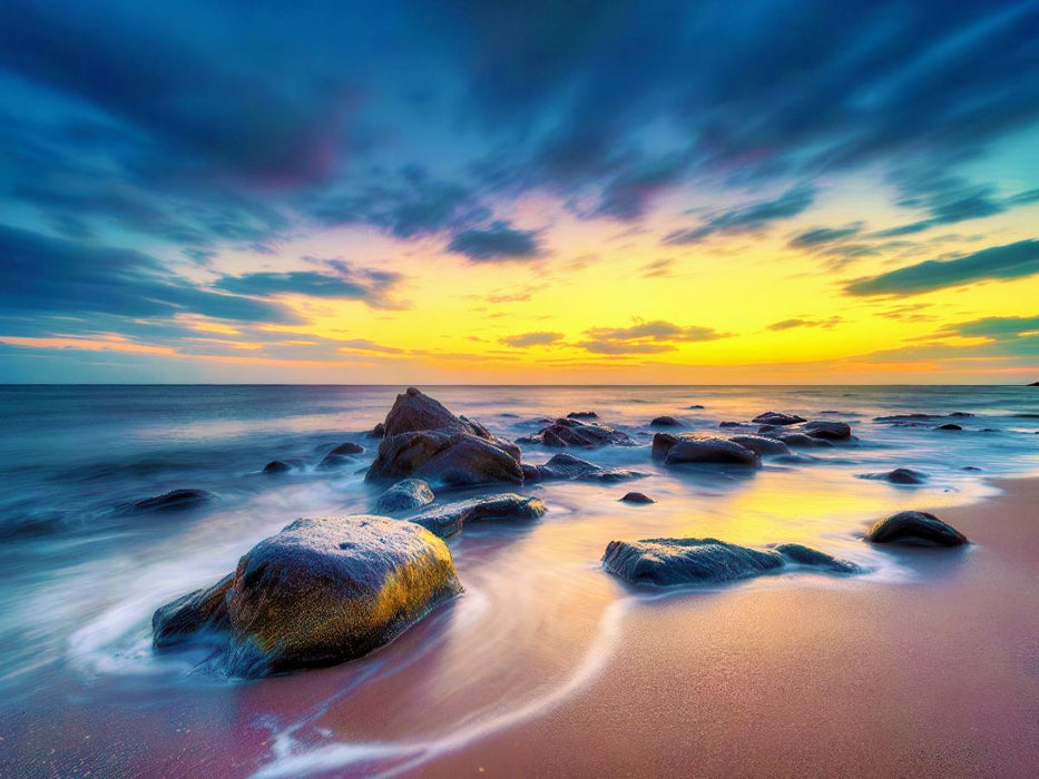 Die Ostsee im schönsten Licht. - CALVENDO Foto-Puzzle'