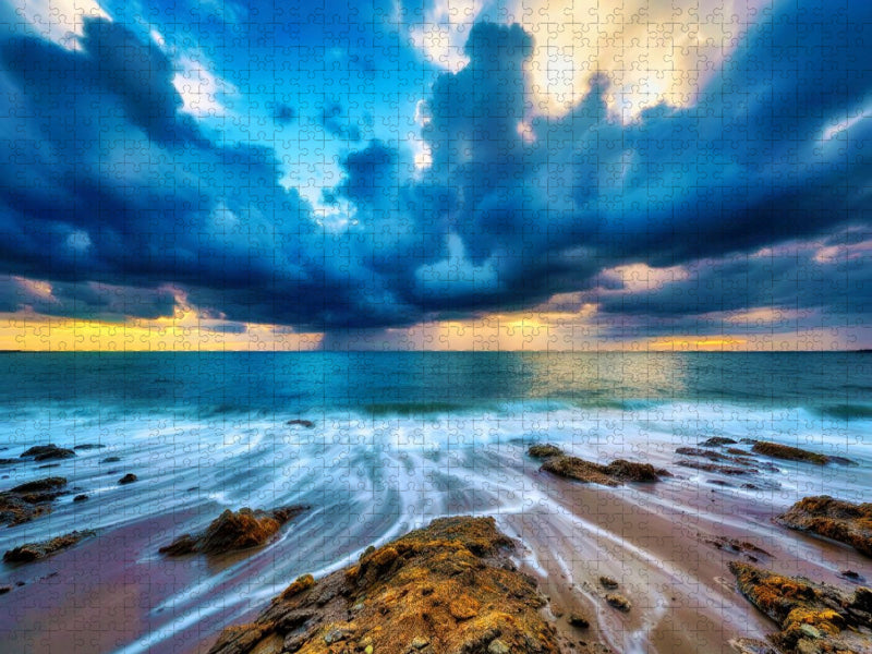 Ein Motiv aus dem Kalender Ostsee in Langzeitbelichtung - CALVENDO Foto-Puzzle'